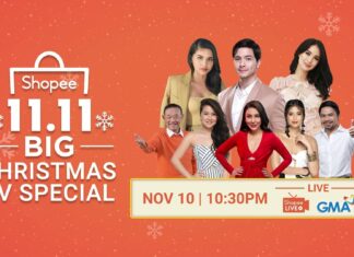 Shopee Holds its First-Ever 11.11 Big Christmas TV Special starring Alden Richards, Maine Mendoza, and Heart Evangelista