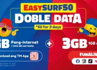 TM Promo: Doble ang Data, Doble na ang FUN!